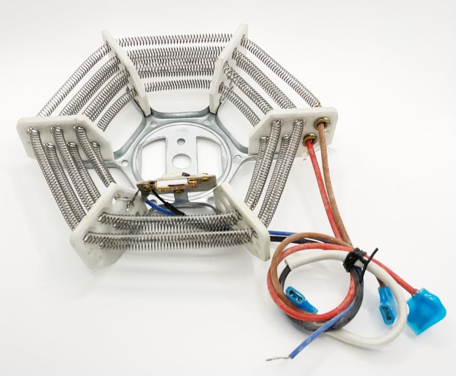 Topení přímotopu 2200W se středovým uchycením