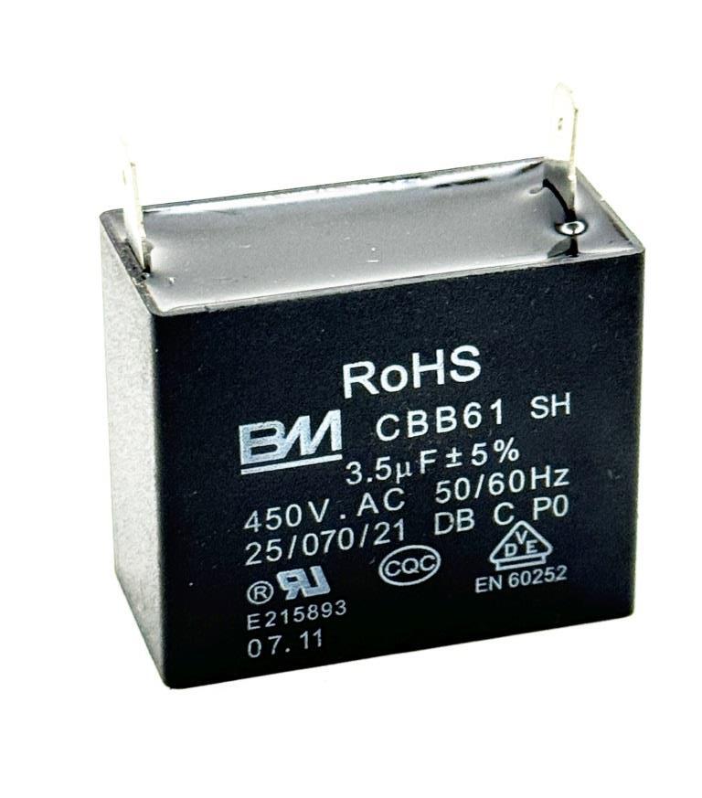 Rozběhový kondenzátor klimatizace 3,5µF/450V ECG