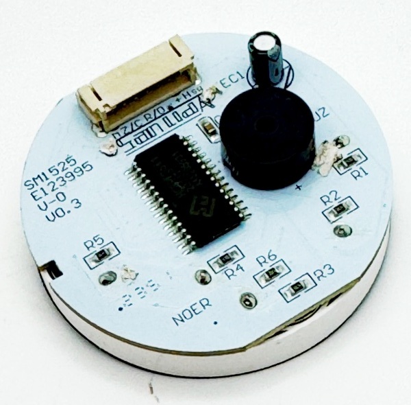 ECG FORZA 6600 Elektronika - Displej