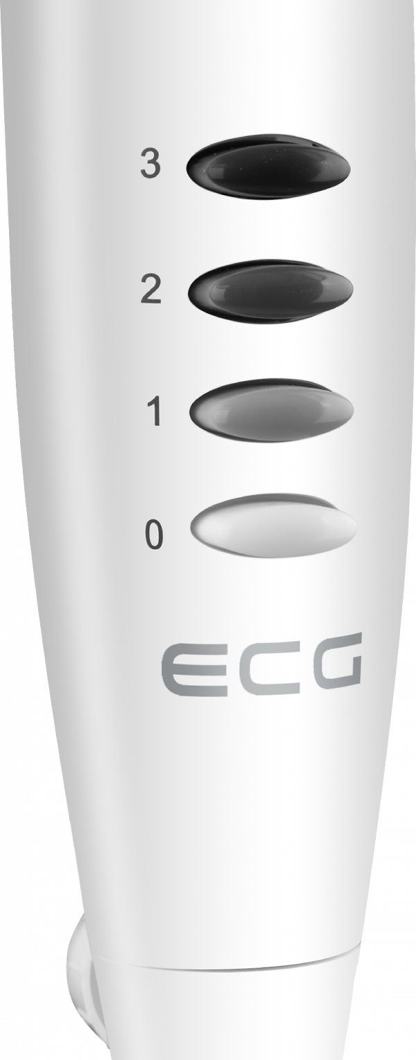ECG FS 40a Stojanový ventilátor White - BAZAR